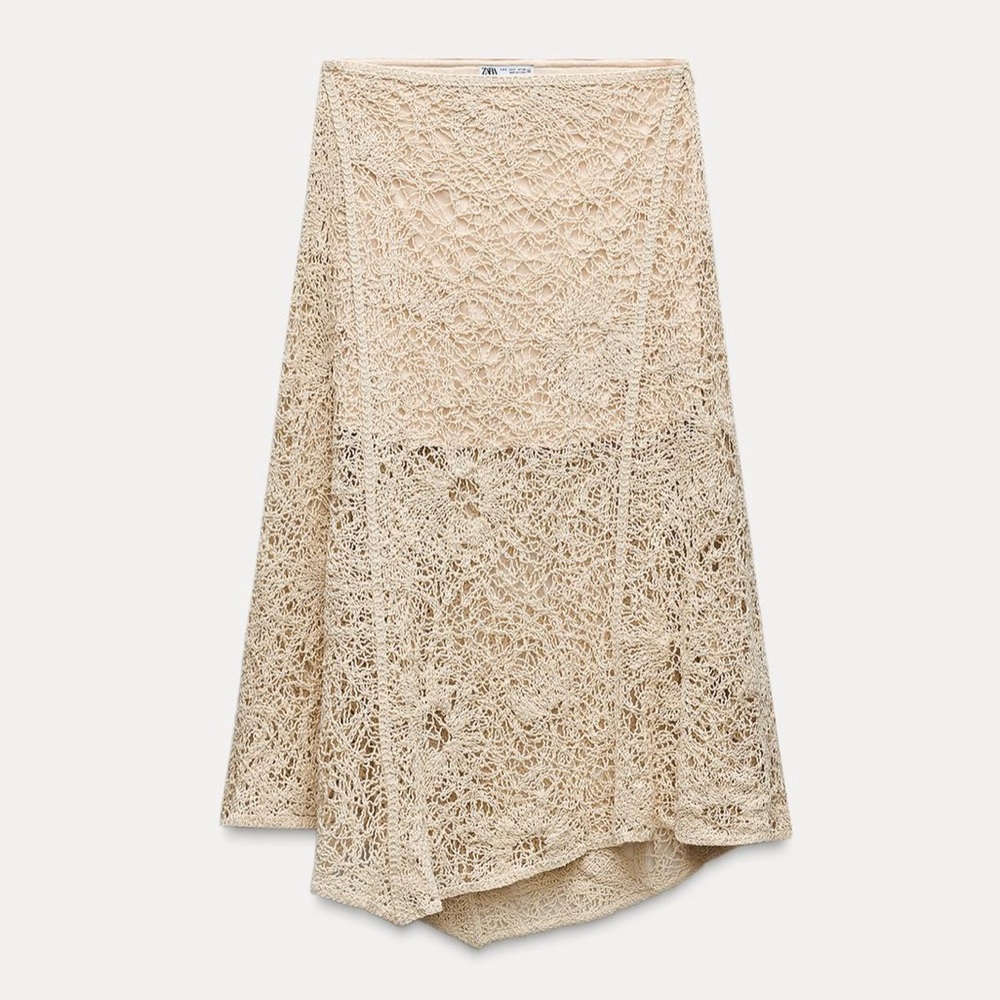 Zara crochet halter top 2025 - Picture 6 of 14